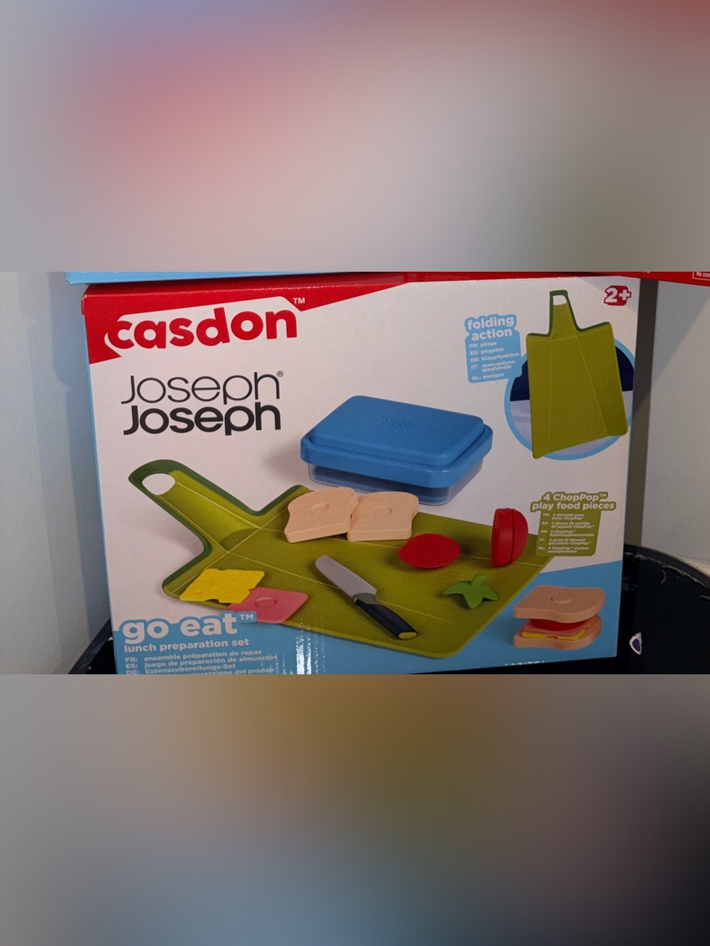Casdon Joseph Joseph Go Eat Green Kids Lunch Prep Playset